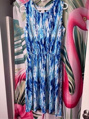 Salon Studio sleeveless midi dress. Size medium